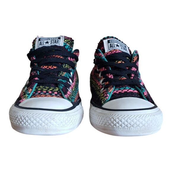 Converse All Star Parakeet OX Rainbow Boho Sneakers Low Top Women's Size 6 - Picture 3 of 11